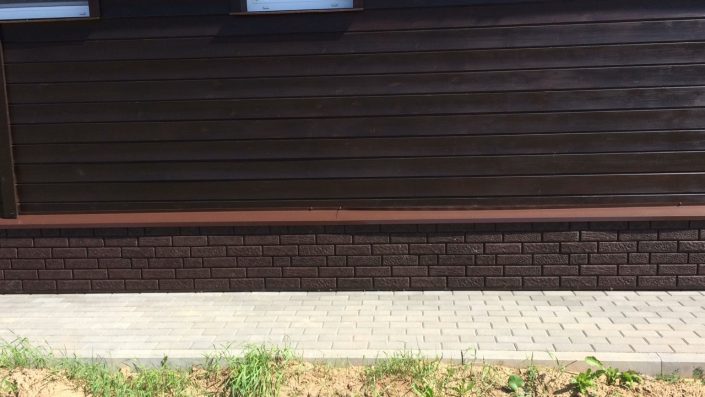 foto otlivu ustanovlenu nepravilno